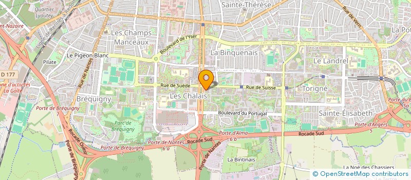 localisation de l'entreprise METAUX DENTAIRES DE FRANCE à ERCE-EN-LAMEE
