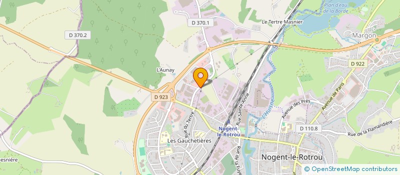 localisation de l'entreprise METAUX DU PERCHE à NOGENT-LE-ROTROU