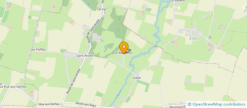 localisation de l'entreprise METAUX'MORPHOSE  JUAYE-MONDAYE