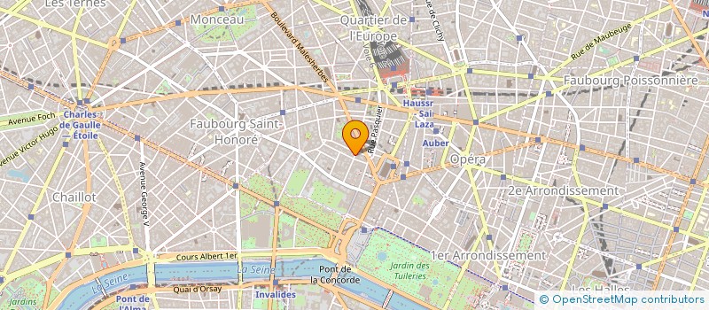 localisation de l'entreprise METAUX-PLUS à PARIS