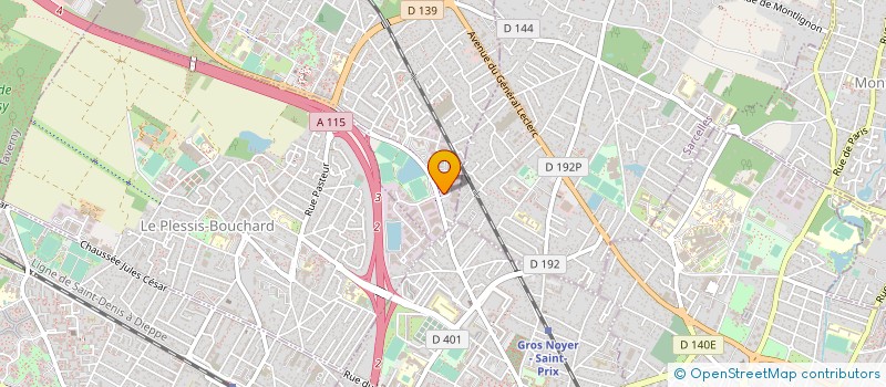 localisation de l'entreprise METAUX SAINT LEU LA FORET à SAINT-LEU-LA-FORET