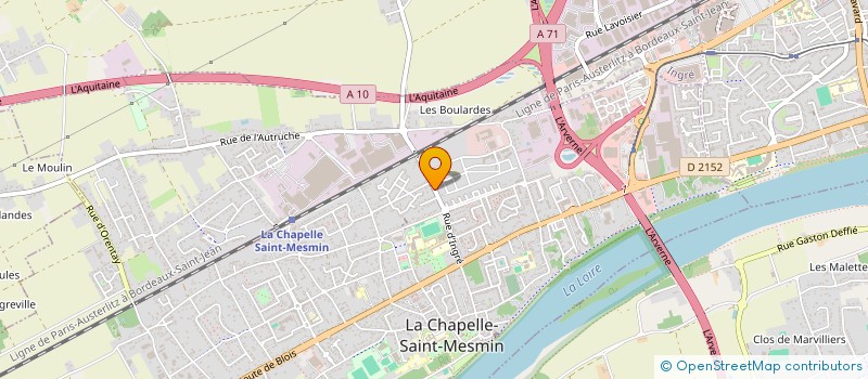 localisation de l'entreprise METAVERSE GT à LA CHAPELLE ST MESMIN