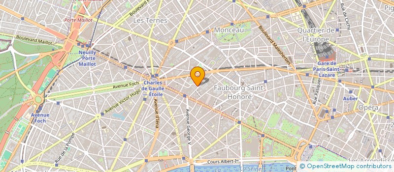 localisation de l'entreprise METAVONICS à PARIS