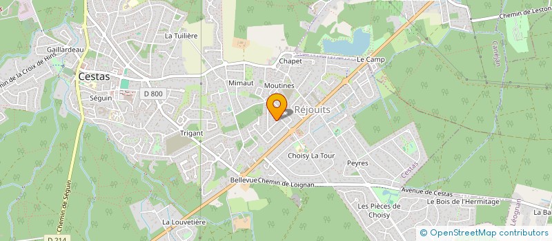 localisation de l'entreprise METAXU  CANEJAN