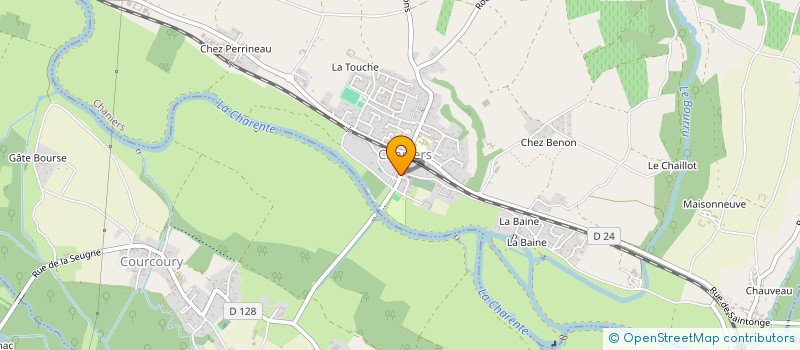 localisation de l'entreprise METAYER HENRI ET ETIENNE  CHANIERS