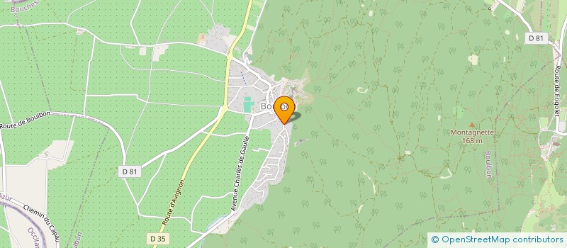 localisation de l'entreprise METELINE  BOULBON