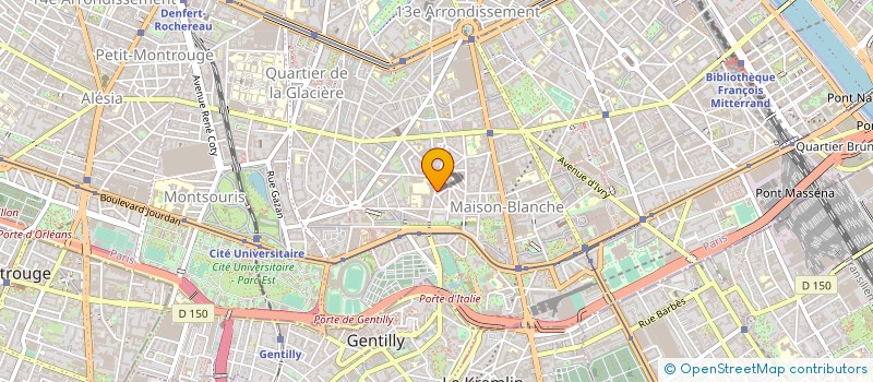 localisation de l'entreprise METELIS à PARIS