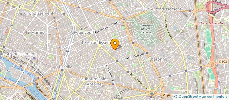 localisation de l'entreprise METELLIGENCE  PARIS