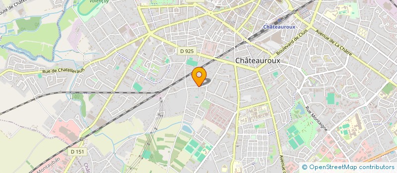 localisation de l'entreprise METEO-CENTRE à CHATEAUROUX