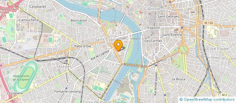 localisation de l'entreprise METEOLIEN à TOULOUSE
