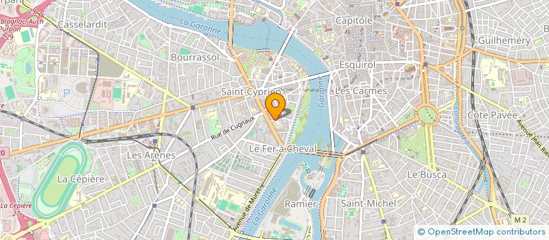 localisation de l'entreprise METEOLIEN INVESTISSEMENT à TOULOUSE