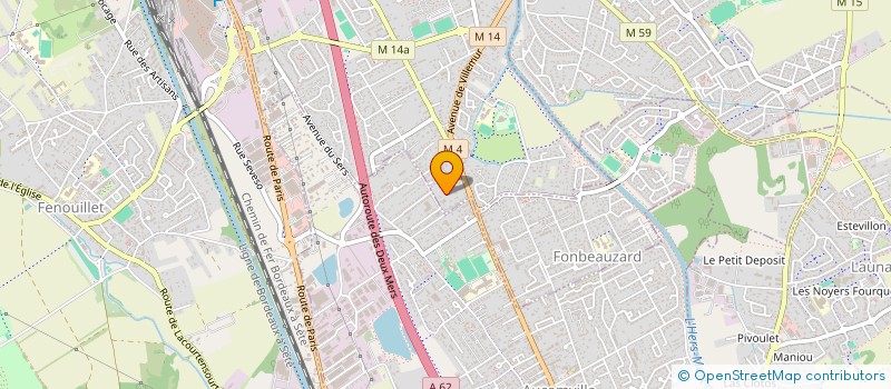 localisation de l'entreprise METEOR  SAINT-ALBAN