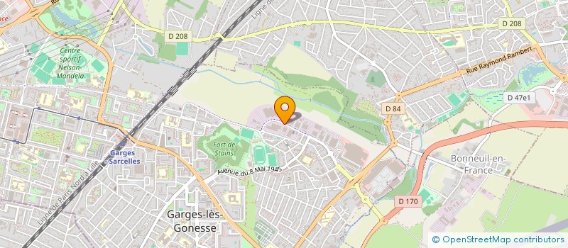 localisation de l'entreprise METEORE SECURITE PRIVEE à GARGES-LES-GONESSE