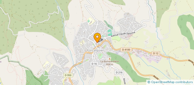 localisation de l'entreprise METEORES  FORCALQUIER