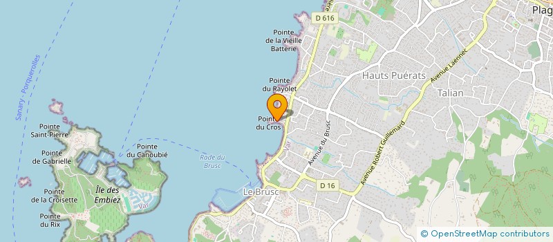 localisation de l'entreprise METEORES à SIX-FOURS-LES-PLAGES