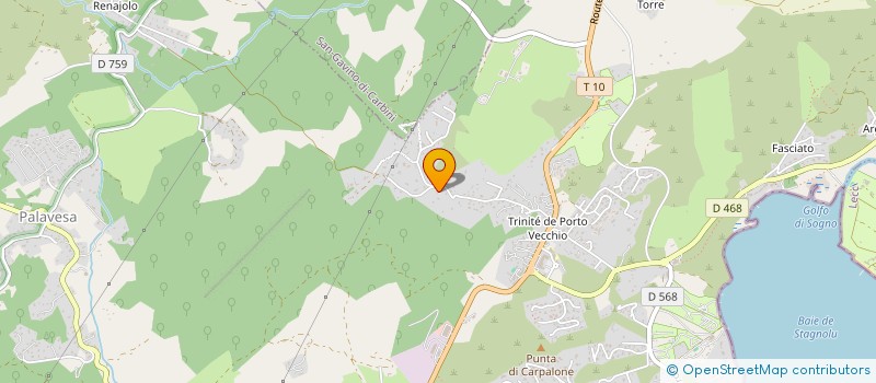 localisation de l'entreprise METERA  PORTO-VECCHIO