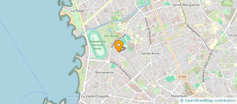 localisation de l'entreprise METERCOM  MARSEILLE