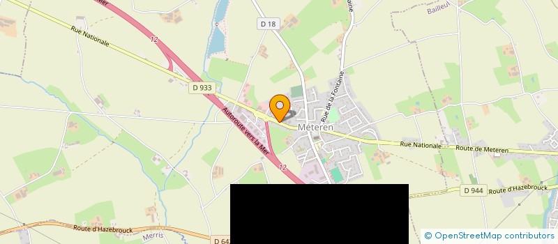 localisation de l'entreprise METEREN ORTHO  METEREN