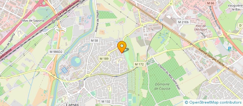 localisation de l'entreprise METGE AUTOMOBILES à MONTPELLIER