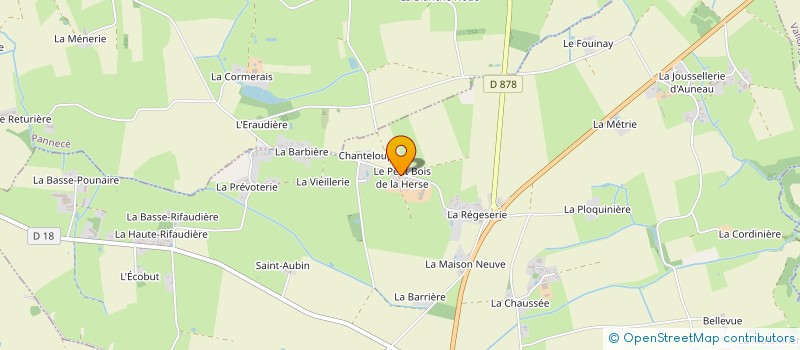 localisation de l'entreprise METHA DES COTEAUX à POUILLE-LES-COTEAUX