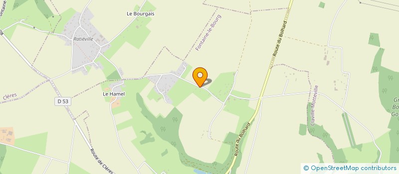 localisation de l'entreprise METHA DES PLAINES D'ELEVAGE  FONTAINE-LE-BOURG