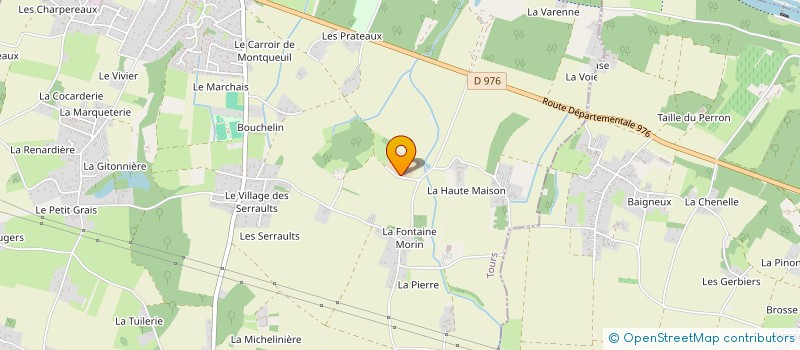 localisation de l'entreprise METHA-PAT à AZAY-SUR-CHER