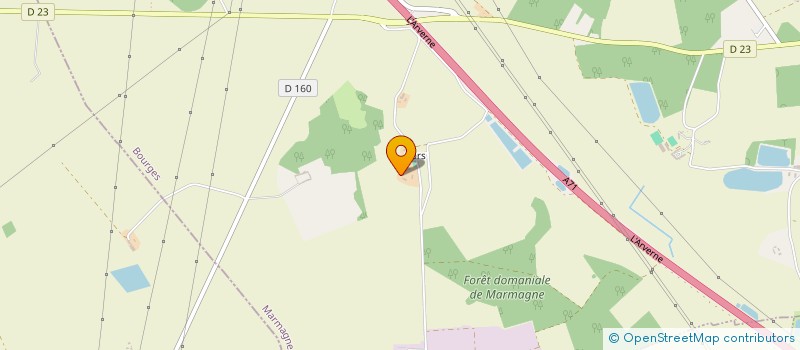 localisation de l'entreprise METHA-SOLOGNE à MARMAGNE