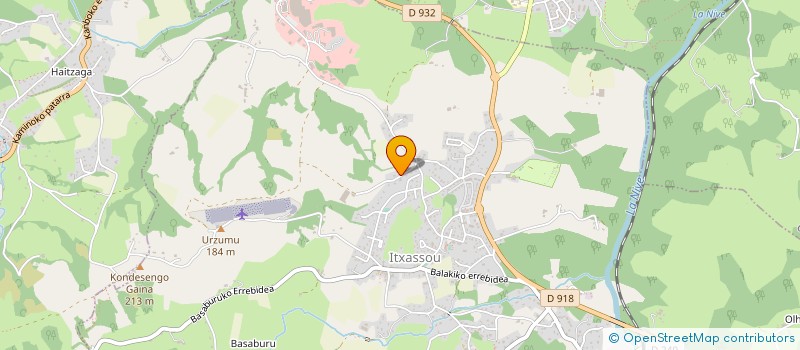 localisation de l'entreprise METHABASK à ITXASSOU