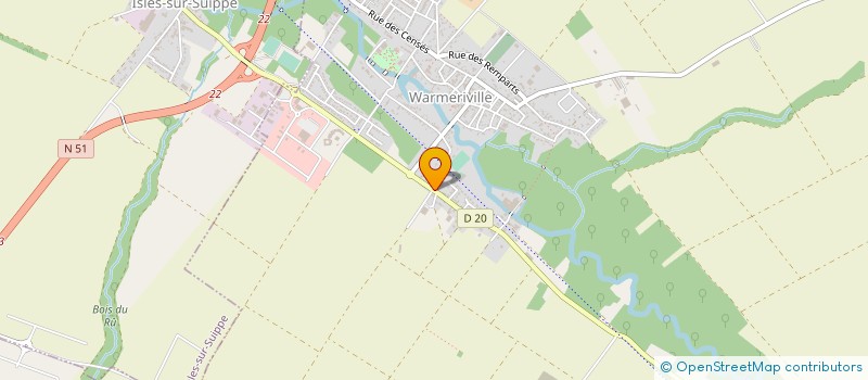 localisation de l'entreprise METHABAZ à BOURGOGNE-FRESNE