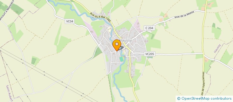 localisation de l'entreprise METHABIO  HAUSSY