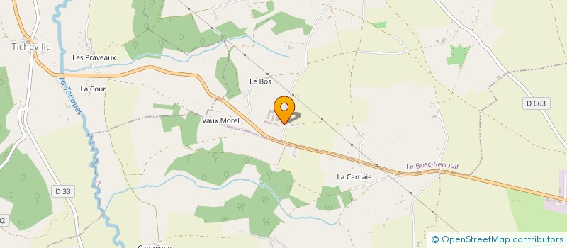localisation de l'entreprise METHABOS à LE BOSC-RENOULT