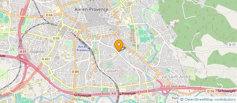 localisation de l'entreprise METHACABRIES à AIX-EN-PROVENCE