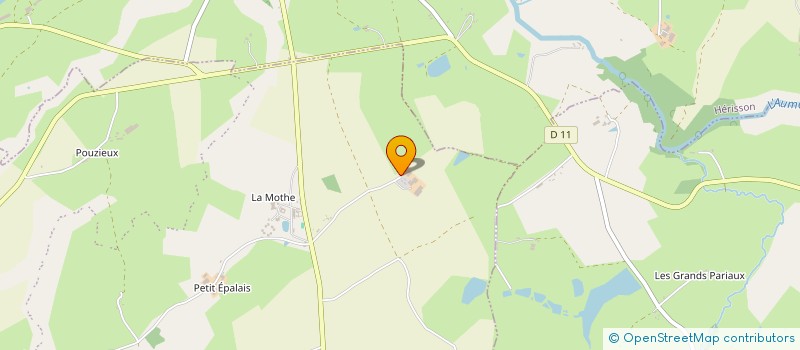 localisation de l'entreprise METHACOMTE à HAUT-BOCAGE