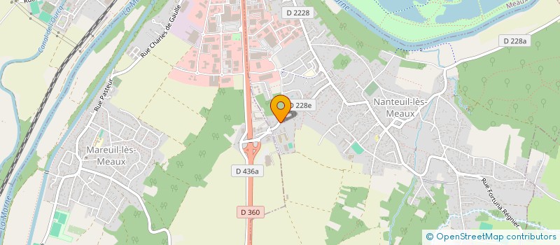 localisation de l'entreprise METHACONCEPT à NANTEUIL-LES-MEAUX