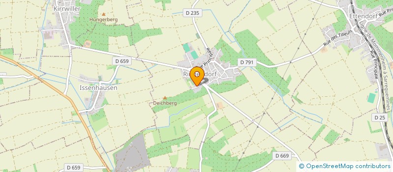 localisation de l'entreprise METHAFIVE à UHRWILLER