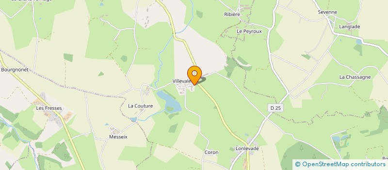 localisation de l'entreprise METHAGENETE  SAINT JULIEN LA GENETE