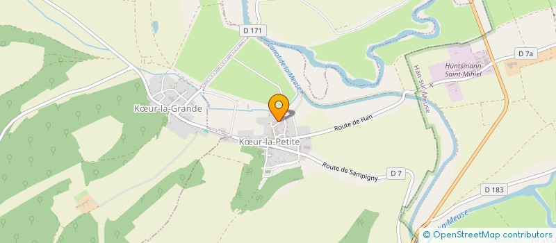 localisation de l'entreprise METHAGREEN  RAMBUCOURT