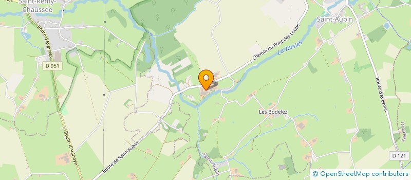 localisation de l'entreprise METHALOUP à SAINT-AUBIN