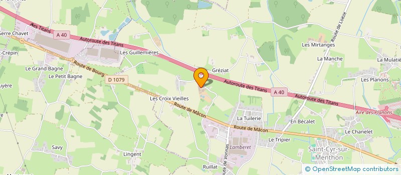 localisation de l'entreprise METHAMODE à SAINT-CYR-SUR-MENTHON