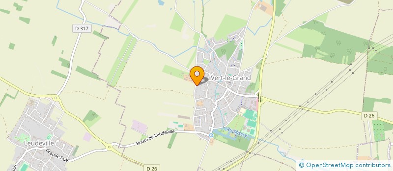localisation de l'entreprise METHANAGRI à VERT-LE-GRAND