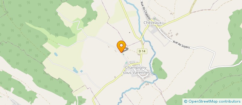 localisation de l'entreprise METHANISATION DES ERABLES à CHAMPIGNY-SOUS-VARENNES