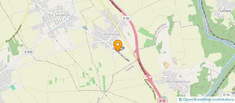 localisation de l'entreprise METHANISATION DU POUGET à AUTHEZAT