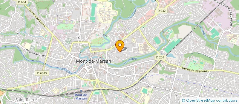 localisation de l'entreprise METHARMAGNAC à MONT-DE-MARSAN