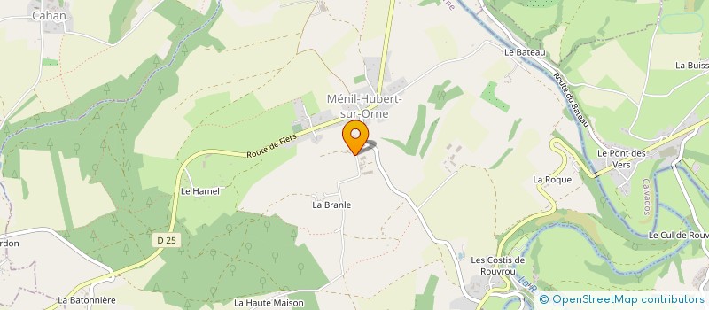 localisation de l'entreprise METHATHIS à ATHIS-VAL DE ROUVRE