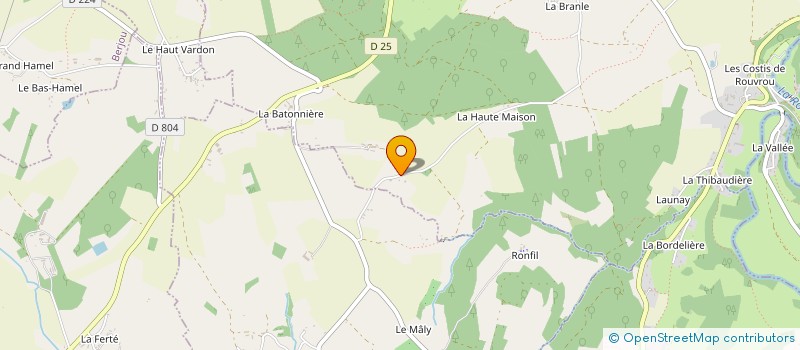 localisation de l'entreprise METHATHIS à ATHIS-VAL DE ROUVRE