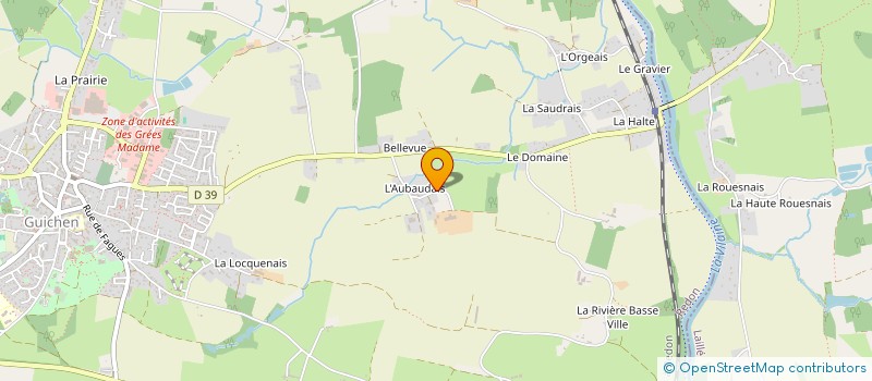 localisation de l'entreprise METHAVALLON à GUICHEN