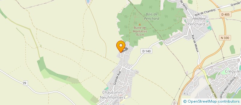 localisation de l'entreprise METHOD PROD  CHAUCONIN-NEUFMONTIERS