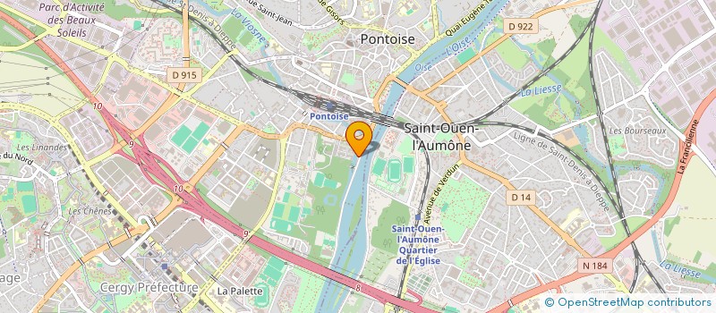 localisation de l'entreprise METHODE CECILE PATIN à PONTOISE