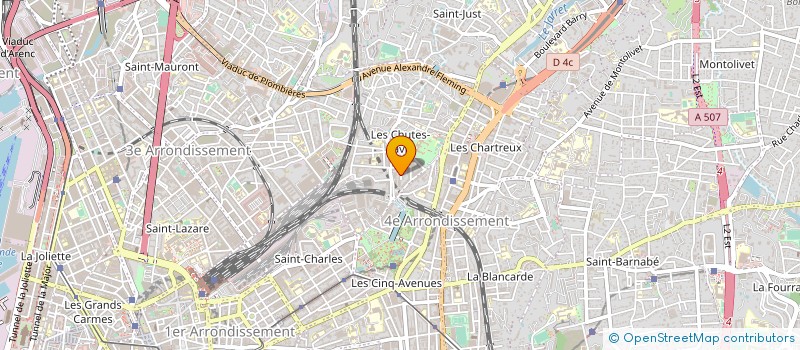 localisation de l'entreprise METHODE CLIM à MARSEILLE