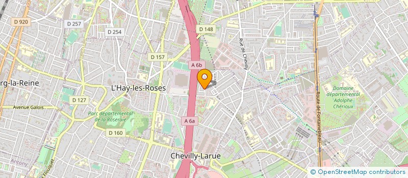 localisation de l'entreprise METHODE CONCEPTION REALISATIONS à L'HAY-LES-ROSES